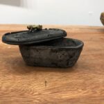 Pequena caixa artesanal