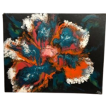 QUADROS - Pintura Acrílica Flor