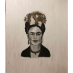 QUADROS- Frida Kalho Pintura Artesanal
