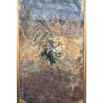 QUADROS -Coq com resina e pintura
