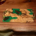 ESCULTURA- Bandeja de servir em resina
