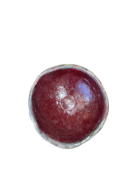 DECORAÇAO – Vaso em cimento artesanal e vinho tinto - Image 2