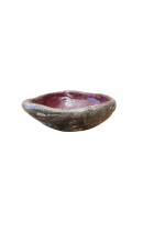 DECORAÇAO – Vaso em cimento artesanal e vinho tinto - Image 3