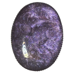 JOIA- Anel “Violeta” – Joia Artesanal em Resina Epóxi