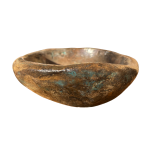 DECORAÇAO- Vaso Azul irregular em Cimento