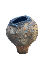 DECORAÇÃO – Vaso em cimento artesanal e resina